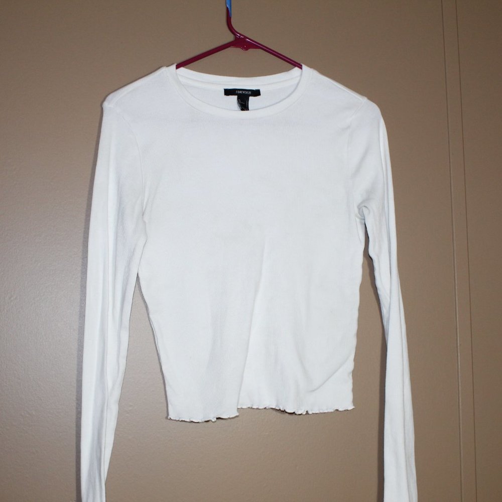 Forever 21 White Brand-New white sweater